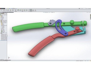 fourth hand cable stretcher tools bike brake shift 3d print model - Mito3D