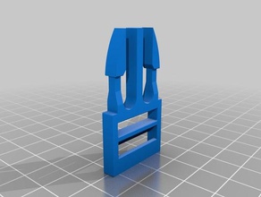 basic buckle parts 3d print model - Mito3D