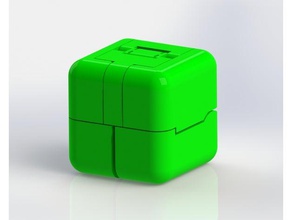 cubic robot mechanical toys cube robots transformer transformers 3d print model - Mito3D