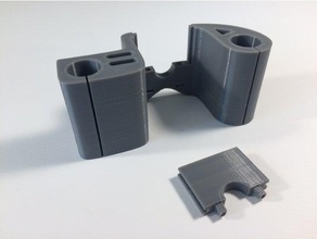 anet a6 x carriage genuine e3d v6 bowden 3d printer parts upgrade extruder 3d print model - Mito3D