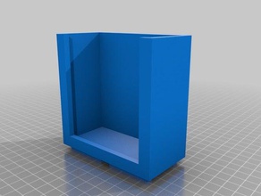 pen holder - chip 5x5x10 organization 3d print model - Mito3D