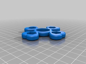 meine angepasste gedreht Herzen pick-a-Gewicht fidget spinner mechanische Spielzeuge kundengebundene 3d print model - Mito3D