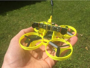 dsf3fc wb85-0720 r c araçlar 3d kamera fırçalanmış dört drone gerçek monte edin mikro quadcopter küçük bir çığlık 3d print model - Mito3D