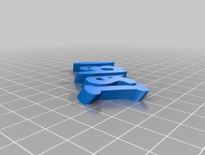 isabel minha personalizado iamburny s organização 3d print model - Mito3D
