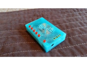 başka bir tda7492p kasa elektronik amplifikatör 3d print model - Mito3D