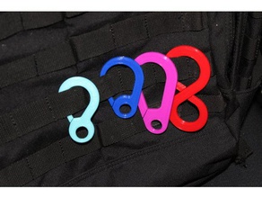 carabiner collection fashion 3d print model - Mito3D