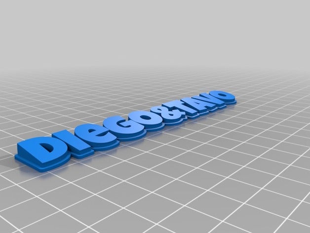 d&t de la oficina personalizado 3D print model - Mito3D