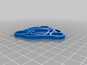 il mio personalizzato spirale spinner giocattoli meccanici su misura 3d print model - Mito3D