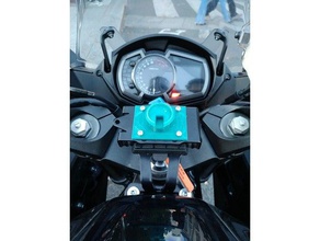 givi smartphone-Halter z1000sx tourer gps-kit sport & im freien Fahrrad kawasaki Motorrad s954b s956b s957b z1000 3d print model - Mito3D