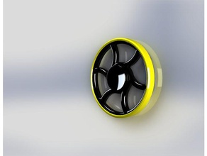 mano spinner r tro - La stampa 3d 3d print model - Mito3D