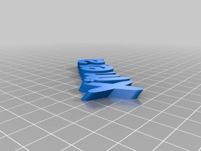 ximena my customized iamburny's organization 3d print model - Mito3D