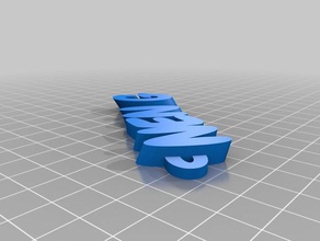 neng twist - name keyring keyfob keychains customized 3d print model - Mito3D