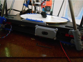 bed holder kossel xl 1515 3d printer parts 3d print model - Mito3D