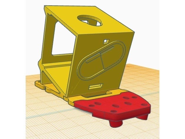 realacc genio 215 rx vtx antena de montaje r c vehículos el fpv la titular monte 3D print model - Mito3D