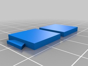 il mio personalizzato scacchiera di scacchi su misura 3d print model - Mito3D