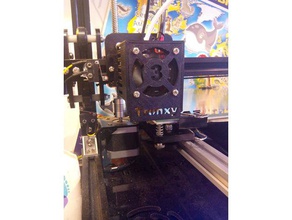extrusora de revestimento tronxy x3 Impressora 3d peças 3d print model - Mito3D