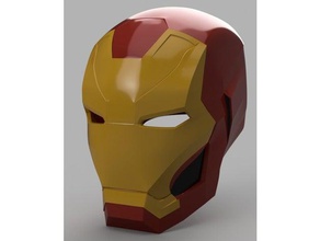 iron man mark 46 casque captain america civil war accessoires de jeu le l'homme fer marvel comics 3d print model - Mito3D