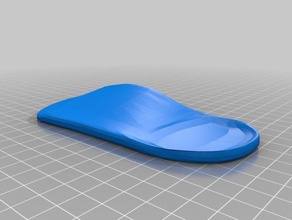 my customized orthotic insoles customizeable 3d print model - Mito3D