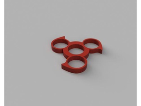 cauda arraste fidget giratório mecânico de brinquedos mão brinquedo spinner 3d print model - Mito3D