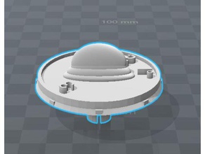 botão de hidromassagem cozinha e sala jantar 3d print model - Mito3D