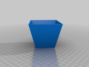 my customized customisable flower pot bowl vase outdoor & garden 3d print model - Mito3D