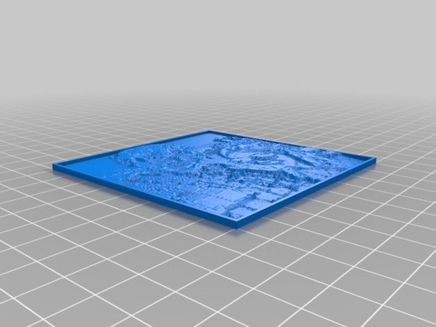 meine angepasste lithophane parametrisiert Länge Dicke 2d-Kunst kundengebundene 3D print model - Mito3D