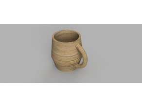 beer mug first try kitchen & dining 3d print model - Mito3D
