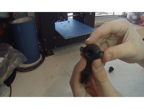 gopro soporte giratorio de v3 la cámara montaje 3d print model - Mito3D