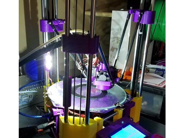 8mm barre de lumière Imprimante 3d accessoires 3D print model - Mito3D