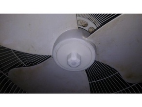 étage pale de ventilateur écrou les pièces rechange la lame lames fan l'écrou 3d print model - Mito3D