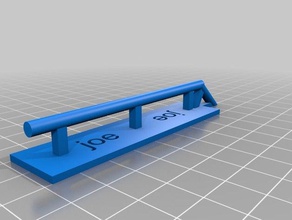 tech deck moler ferrocarril accesorios 3d print model - Mito3D