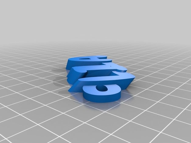 lila trousseau de clé l'organisation personnalisé 3D print model - Mito3D
