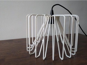 modern lampshade ikea lamp socket household hack living room 3d print model - Mito3D
