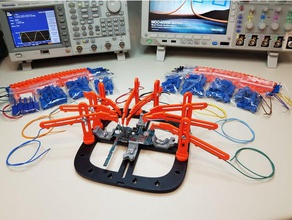 pcb de la estación trabajo aguja las sondas herramientas los brazos grúa electrónica emmc isp jtag titular placa circuito impreso sonda tercera mano 3d print model - Mito3D