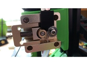 bowden téflon tube de retenue ninjaflex guide Imprimante 3d extrudeuses filament flexible le plein l' métal pro flex en la tarentule tevo 3d print model - Mito3D