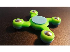 fidget2 oyuncaklar ve oyunlar fidget pinner spinner el 3d print model - Mito3D