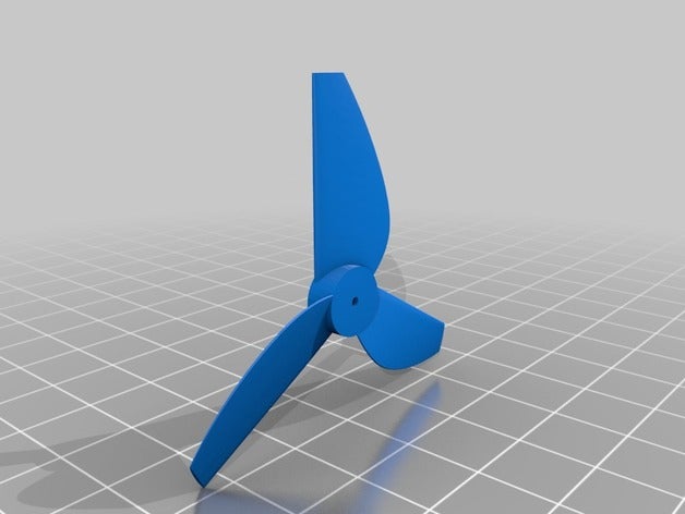 Schinken-std-hs1-620 Tragfläche micro drone propeller 3101 g Schub 3v r c Fahrzeuge Drohne die Drohnen microdrone Propeller thruster 3D print model - Mito3D