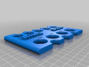 anel sizer A impressão 3d 3d print model - Mito3D