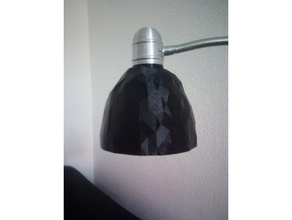 rand tri lampshade decor 3d print model - Mito3D
