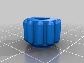 hexgram Nüsse diy kundengebundene 3d print model - Mito3D