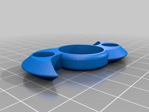 my customized deadly wave fidget spinner pick-a-weight toys & games 3d print model - Mito3D