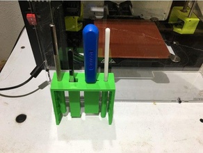 lulzbot mini standalone tool holder 3d printing 3d print model - Mito3D