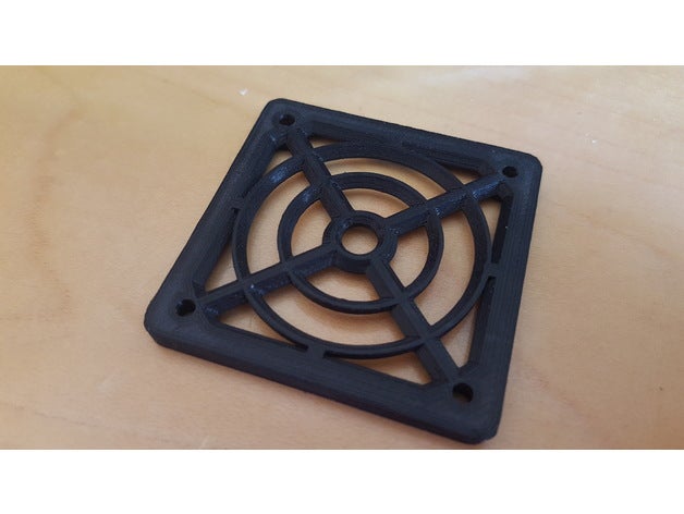 50 mm fan guard 3d printing 50mm grill 3D print model - Mito3D