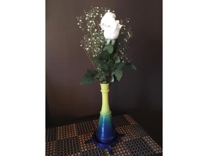 mother's day vase decor monoprice makerselect mothers wanhao duplicator i3 3d print model - Mito3D