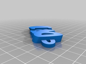 dario keychains customized 3d print model - Mito3D