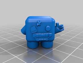 super meat boy 3d printing game games star wars thing things video 3d print model - Mito3D