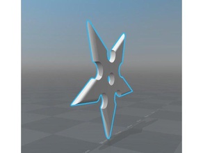 estrella ninja Replikat 3d print model - Mito3D