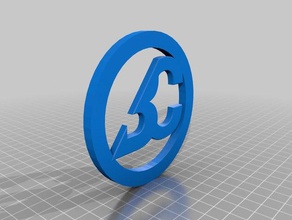 maker sikke logosu 3d baskı paralar logo 3d print model - Mito3D