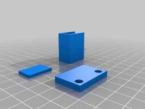 poulailler de porte serrure à pêne dormant bureau 3d print model - Mito3D