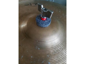 cymbal sleeve 3d printing cymbals drums 3d print model - Mito3D